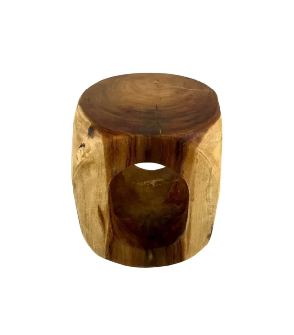 Suar Wood Accent Stool-Handmade Art. No. STKY-AS00425
