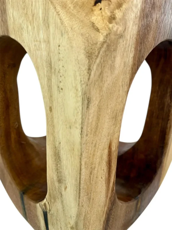 Suar Wood Accent Stool-Handmade Art. No. STKY-AS00425