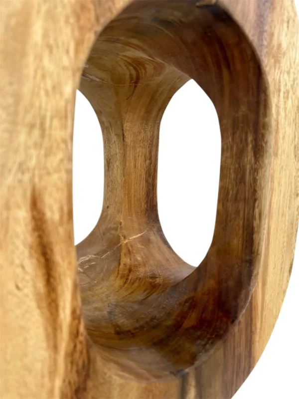Suar Wood Accent Stool-Handmade Art. No. STKY-AS00425