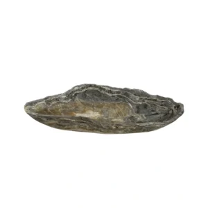 Handcrafted natural onyx bowl with polished finish and warm beige tones