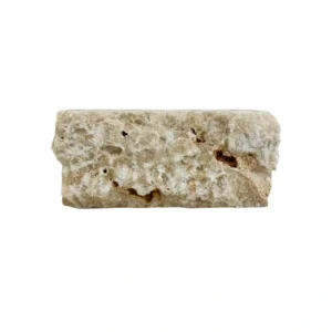 Handmade onyx candle holder carved from natural stone with unique mineral patterns