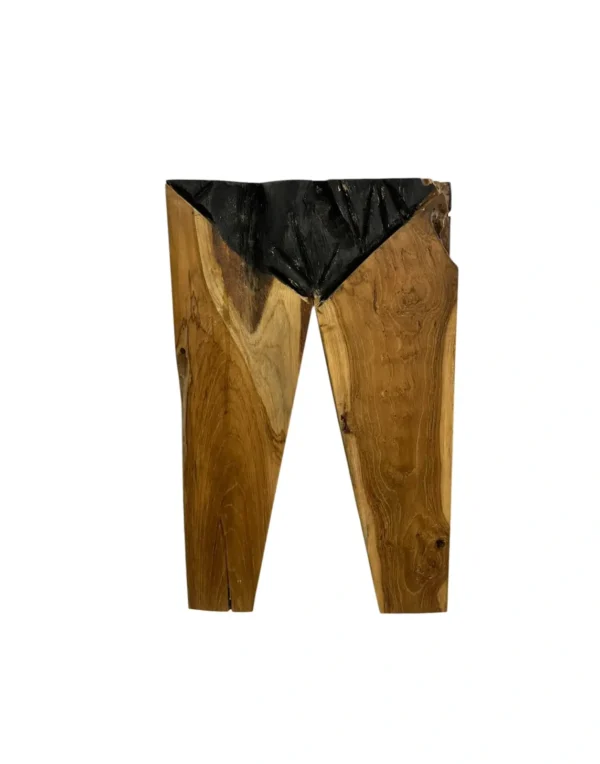 Teak Wood Accent Stool-Handmade Art. No. AS00541