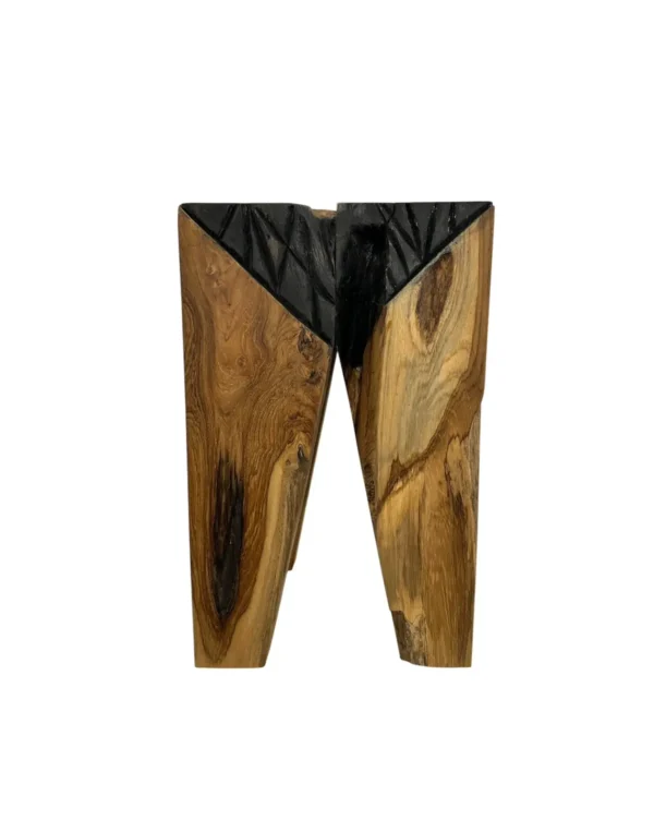Teak Wood Accent Stool-Handmade Art. No. AS00541