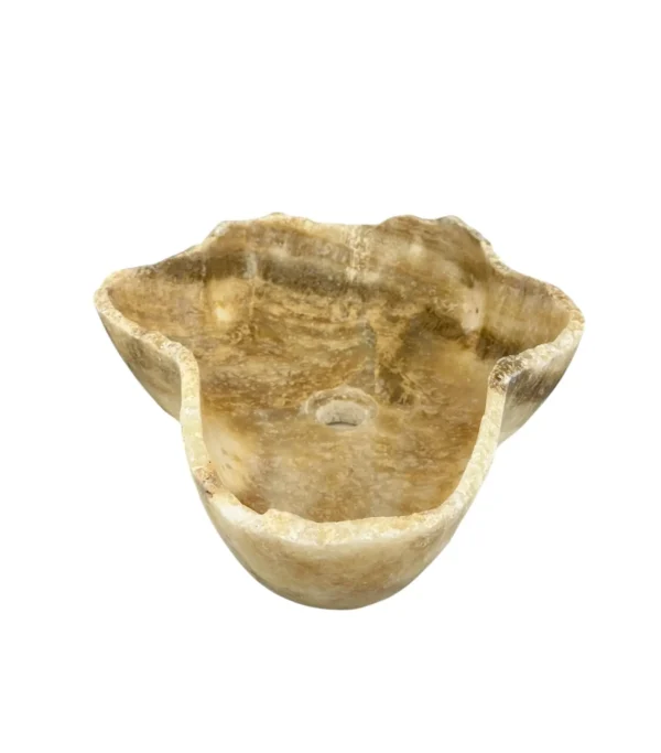 Onyx stone sink star- handmade, natural design Art. No. OS00574