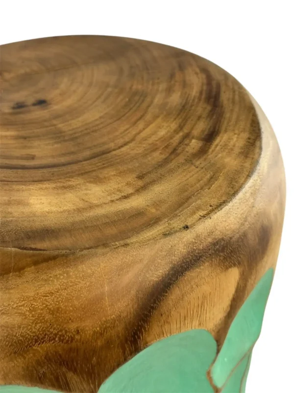 Suar Wood Accent Stool-Handmade Art. No. AS00580