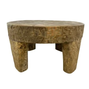 Teak Wood Decorative Table Handmade from Solid Wood