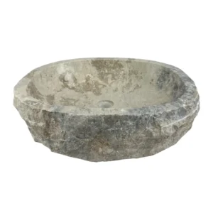 handmade natural marble sink rustic stone vessel bathroom basin
