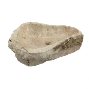 handmade natural marble sink rustic stone vessel bathroom basin