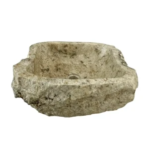 handmade natural marble sink rustic stone vessel bathroom basin