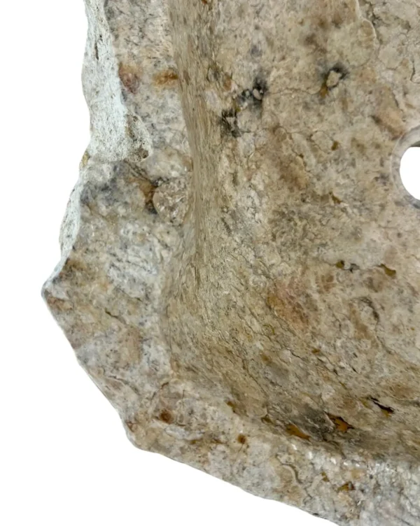 Natural marble sink- handmade, natural design Art. No. MS00616