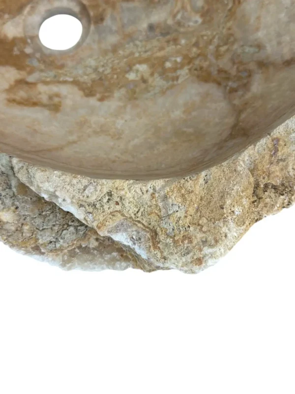 Onyx stone sink- handmade, natural design Art. No. OS00625