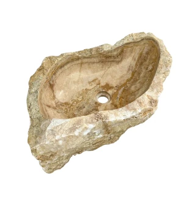 Onyx stone sink- handmade, natural design Art. No. OS00625