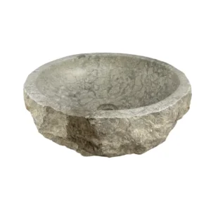 handmade natural marble sink rustic stone vessel bathroom basin