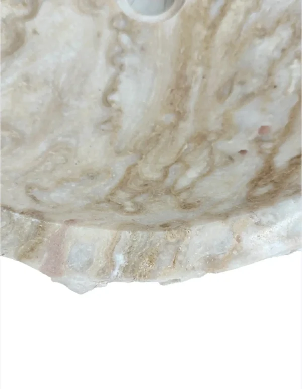 Onyx stone sink- handmade, natural design Art. No. OS00662