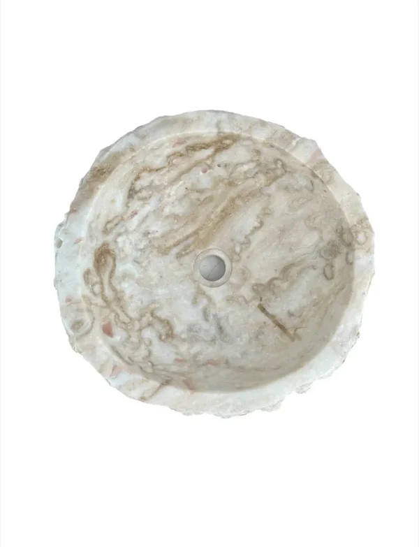 Onyx stone sink- handmade, natural design Art. No. OS00662