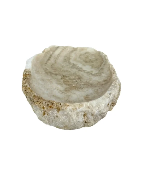 Handcrafted Natural Onyx Tray | Art. No. OT00688
