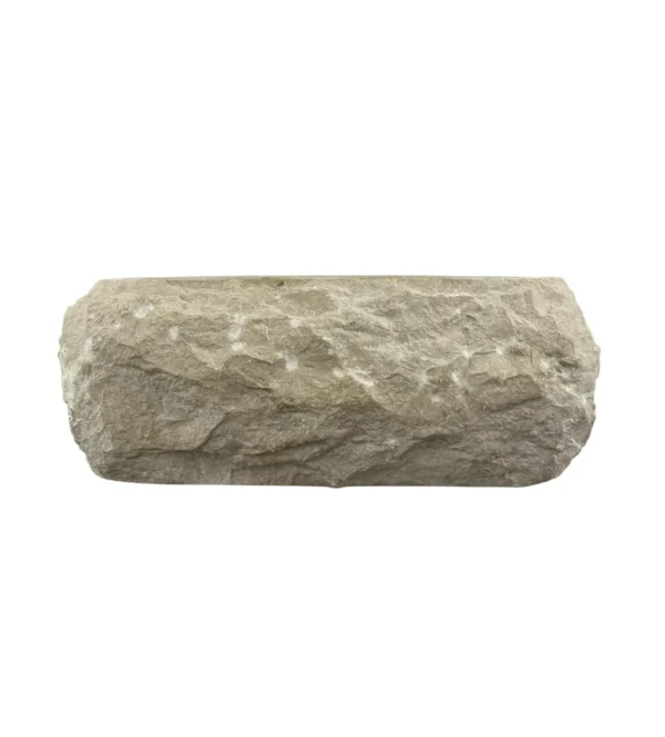 Rectangular Natural Marble Sink – Handcrafted Design | Art. No. MS00663