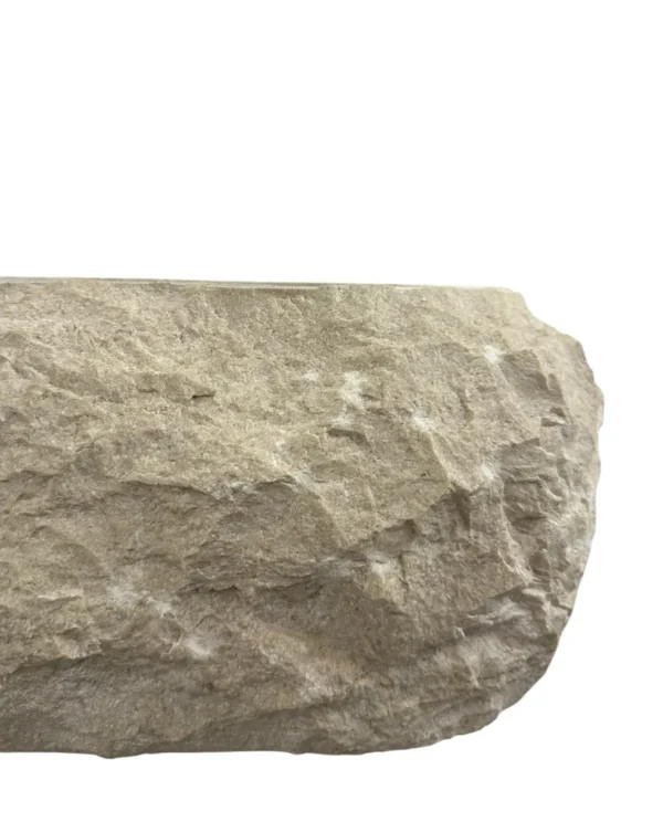 Rectangular Natural Marble Sink – Handcrafted Design | Art. No. MS00663