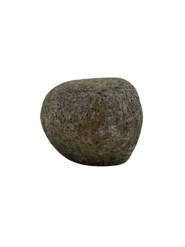 River Stone Candle Holder – Handmade Natural Stone Decor | Art. No. CH00639