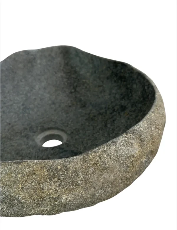 River stone sink–handmade, natural design Art. No. RS00659a