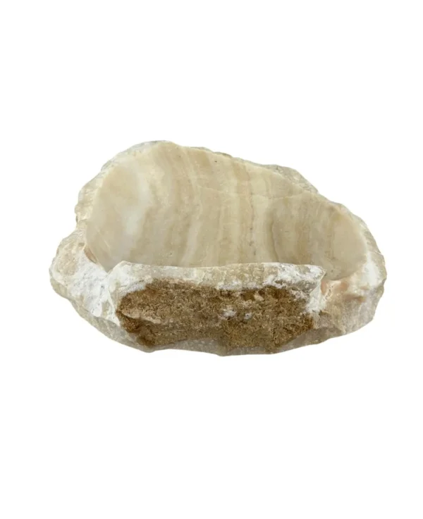 Handcrafted Natural Onyx Tray | Art. No. OT00707